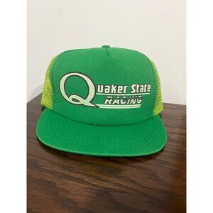 Quaker State Racing Green Trucker Hat Snapback Cap By King Sports One Size